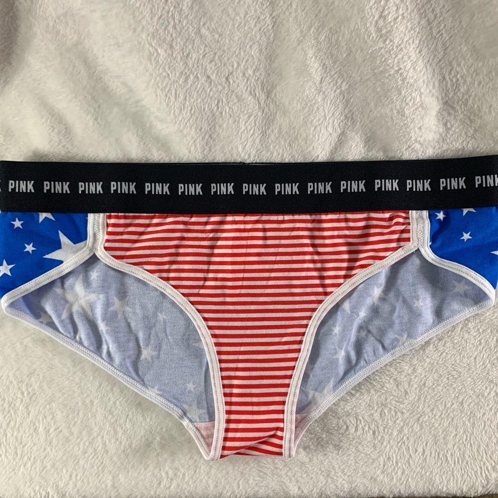 VS PINK Logo Band Hipster Panty